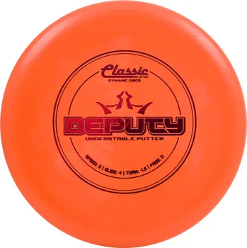 Dynamic Discs DEPUTY Classic Blend Barva: Žlutá, Váha: 173 g