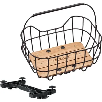 brašna na kolo Racktime Baskit Breeze 2.0 černá 25l Snapit 2.0