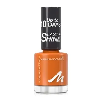 Make-up Manhattan Last & Shine Nail Polish Lak na nehty