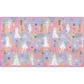 Hračka Ricokids RK-343 Pěnová rolovací podložka na vybarvování 200 x 120 x 0,3 cm + fixy, Fashion