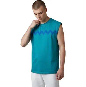 Pánské tílko HLF Pánské tyrkysové tílko Barva: Tyrkysová, Velikost: M