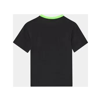 Pánské tričko EA7 Emporio Armani T-Shirt 3DBT64 BJVEZ 1200 Černá Regular Fit 14Y
