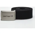 Carhartt WIP Clip Belt Chrome (black), černá