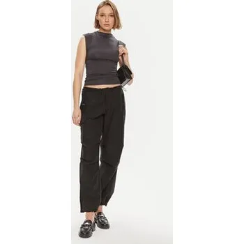 Gina Tricot Top 20883 Šedá Slim Fit M