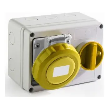 Elektrická zásuvka Interlocked socket IP-44 32A 380÷415 3P plus
