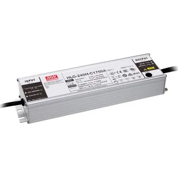 Příslušenství pro LED osvětlení MEAN WELL HLG-240H-C700A LED driver konstantní proud 249.9 W 350 - 700 mA 178 - 357 V/DC montáž na nehořlavém povrchu , schválení nábytku , outdoorový , PFC