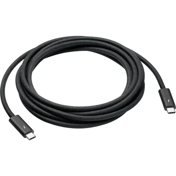 Mobilní telefon Apple Thunderbolt(TM) kabel Thunderbolt(TM) 4 Thunderbolt (TM) (USB-C ®) zástrčka, Thunderbolt (TM) (USB-C ®) zástrčka 3 m černá MW5H3ZM/A
