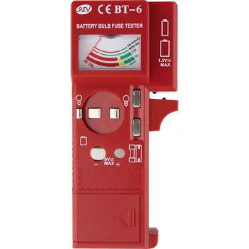 Zkoušečka REV BT-6 zkoušečka baterií a akumulátorů, 0037322702