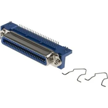 Elektrický konektor Patice PCB, rozteč: 2.16mm, počet kontaktů: 50, Průchozí otvor RS PRO