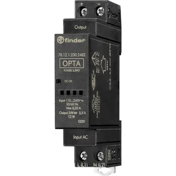 spínaný zdroj Finder 78.12.1.230.2482 síťový zdroj na DIN lištu 24 V/DC 0.63 A 12 W Obsah 1 ks
