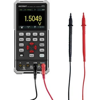 Multimetr VOLTCRAFT DSO-2202H plus AFG Ruční osciloskop 200 MHz, 2kanálový, 1 GSa/s, 8 kpts, 8 Bit, ruční provedení, 1 ks, VC-13438620