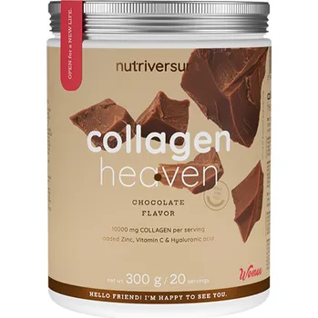 Kloubní výživa Nutriversum Collagen Heaven 300 g Příchuť: čokoláda