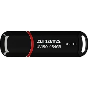 USB flash disk ADATA DashDrive Value UV150 64GB / USB 3.2 Gen1 / černá