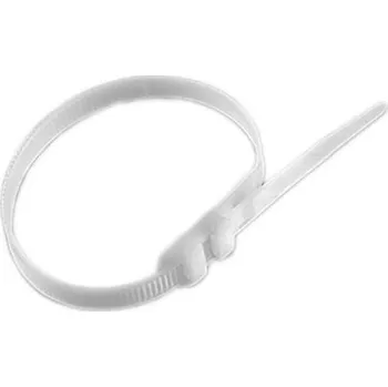 Organizace kabelů Kabelová vázací páska Dvojité uzamčení 760mm 9 mm Nylon 66 RS PRO