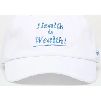 Kšiltovka Kšiltovka Sporty & Rich Health is Wealth Hat White Universal