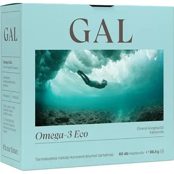 Fitness strava GAL Omega-3 Eco 60 kapslí 90 g