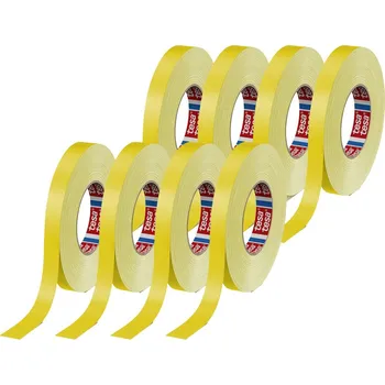 Izolační páska tesa tesaband 4651 Premium 04651-00519-00 páska se skelným vláknem žlutá (d x š) 50 m x 19 mm 8 ks