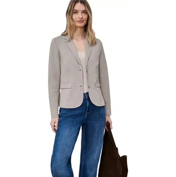 Dámské sako Dámské piqué sako Street One 212949 light terra mocha velikost 36