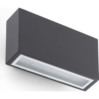 Venkovní osvětlení TANE LED nástěnná lampa, tmavě šedá - FARO