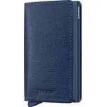 Secrid Slimwallet Crisple Navy Unisex - Peněženky Secrid - Modrá