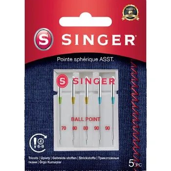 Nástroj na niť a příze Singer 5x70-90 Jehly do šicích strojů