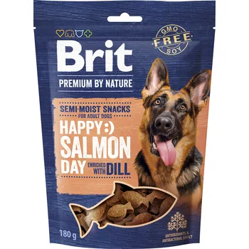 Volný čas Brit Premium by Nature Dog Semi-Moist Snacks Salmon with Dill 180 g