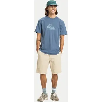 Pánské tričko Quiksilver T-Shirt Ev Comp Logo EQYZT08182 Modrá Regular Fit XS