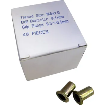 Nýt Kunzer 800BNM6 slepý nýt M6 40 ks