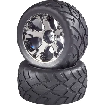 RC vybavení Reely 1:10 Truggy kompletní kola Street 5paprskový titanová šedá 2 ks