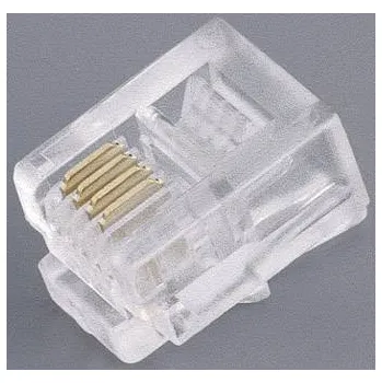 BKL Electronic 142142, 142142, RJ11, CAT 3, 1 ks