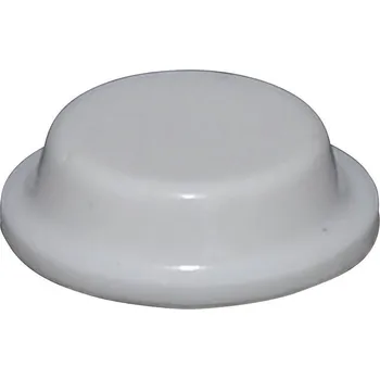 TOOLCRAFT PD2125W podstavná nožka přístrojová samolepicí, kulatá bílá (Ø x v) 12.7 mm x 3.5 mm 1 ks