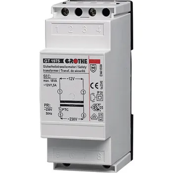 Transformátor Grothe 14102 zvonkový transformátor 8 V/AC 2 A