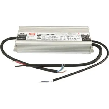 Napájecí zdroj pro osvětlení Budič LED HLG-320H-24B 24V 13.34A 320.16W ztlumování: 1–10 V PWM odpor IP67 konstantní napětí MEAN WELL