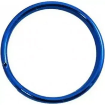 Kroužek 30mm modrý