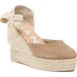 Espadrilky Manebi Wedge Espadrilles W 1.9 WV Hnědá 41