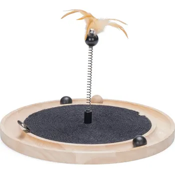 Pro kočku Designed by Lotte hračka pro kočky Idah ze dřeva Ø39,5x29cm kočka