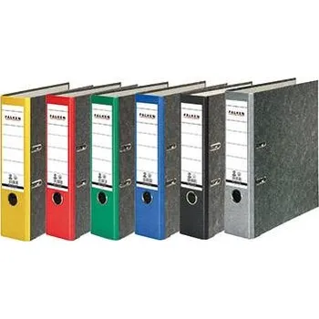 Falken pořadač 80024136 DIN A4 Šířka hřbetu: 80 mm černá obláčkový mramor 2 třmeny 80024136