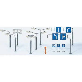 auto na autodráhu SIKU WORLD značky a světla, pozadí