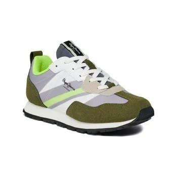 Dámské tenisky Sneakersy Pepe Jeans Foster Boy Print PBS30554 Zelená 36