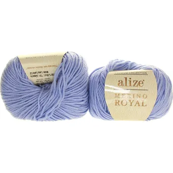 Alize Merino Royal modrá 40