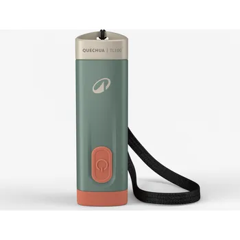 Svítilna FORCLAZ Svítilna na baterky 100 lumenů TL 100 BÉŽOVÁ|ZELENÁ