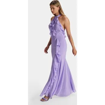 Dámské šaty Swing Večerní šaty 5AG20500 Fialová Regular Fit 36