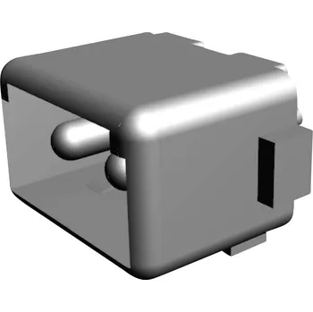 Elektrický konektor TE Connectivity MATE-N-LOK konektor do DPS 2, rozteč 5.08 mm, 350209-1, 1 ks