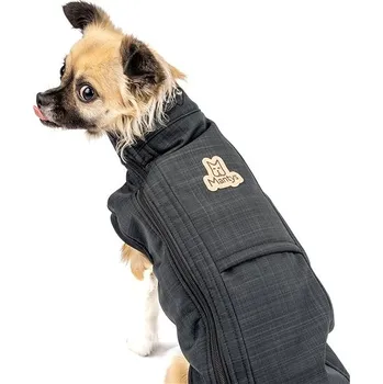 Obleček pro psa Mantys Zimní bunda Panter prodloužená - Malý pes, XS