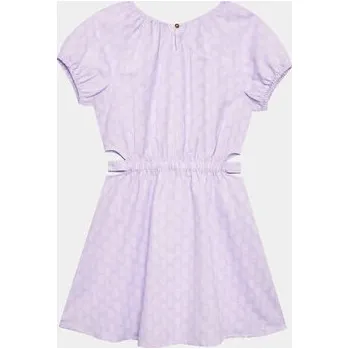 Dámské šaty United Colors Of Benetton Každodenní šaty 4XTWCV019 Fialová Regular Fit 130