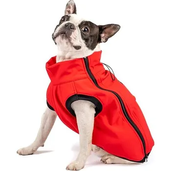 Obleček pro psa Mantys Softshellka Karkulka - Bull plemena, S