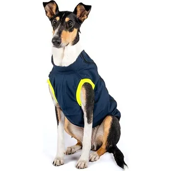 Obleček pro psa Mantys Softshellka Svítím - Velký pes, S