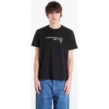 Pánská móda Tričko Calvin Klein Jeans Ss 30S Eu Wholesale Tee Black XL