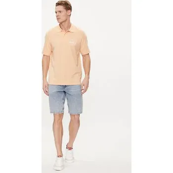 Pánské tričko Jack & Jones Polokošile Forest 12248621 Růžová Standard Fit S