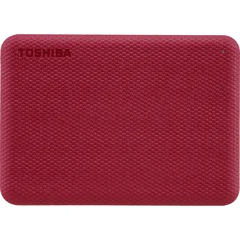 Externí pevný disk Toshiba Canvio Advance Red 2020, Canvio Advance, 2 TB, externí HDD 6,35 cm (2,5), USB 3.2 (Gen 1x1) , červená, HDTCA20ER3AA